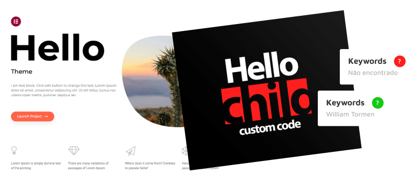 Hello Child Custom Code